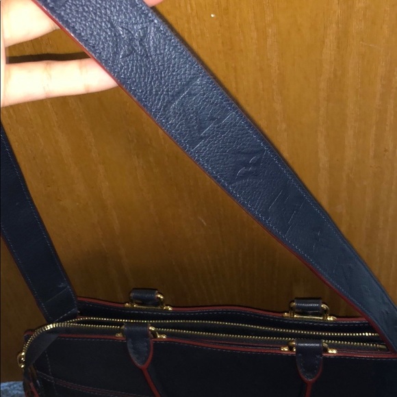 Navy Blue/ Red Louis Vuitton Sully - Picture 4 of 5
